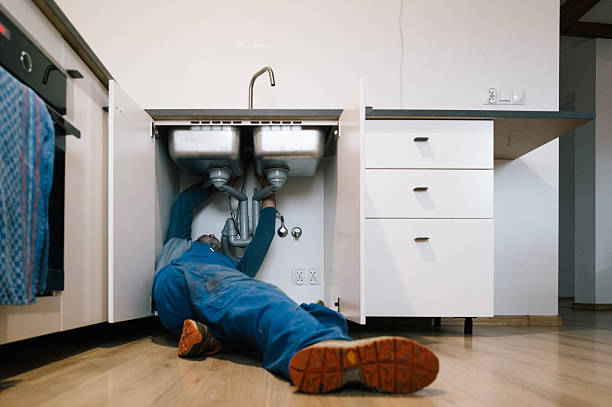 Professional Drain Cleaning technician working in Liberty, SC